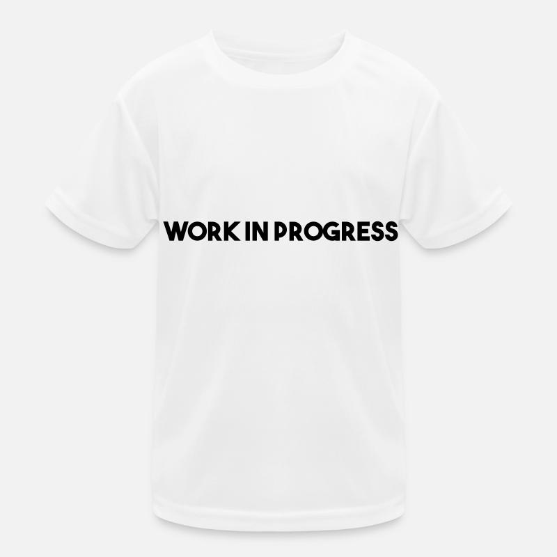 work in progress Kids Functional T-Shirt