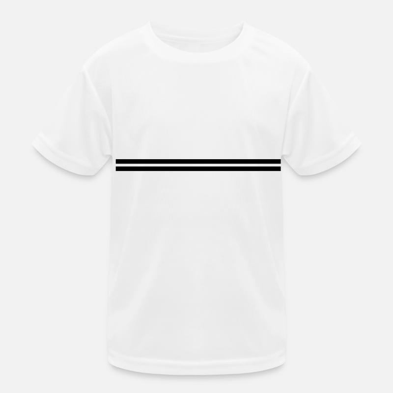 striche Kinder Funktions-T-Shirt