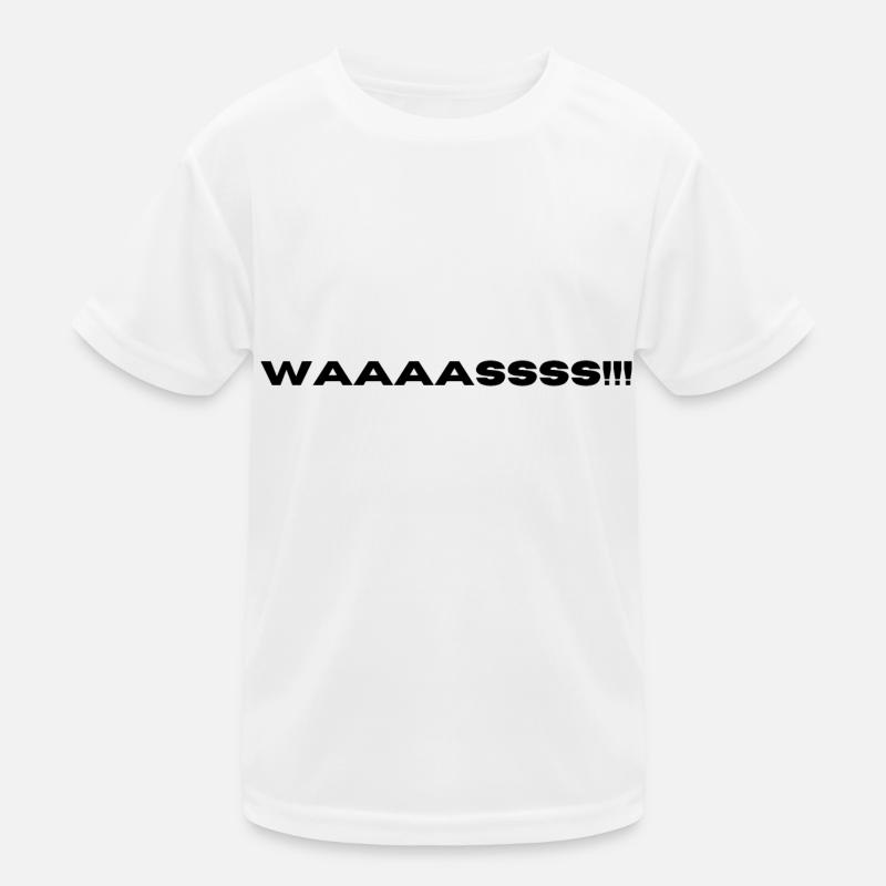 Waaaassss Kinder Funktions-T-Shirt
