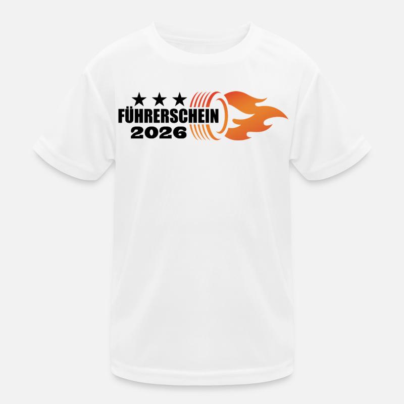 Driver's license passed 2026 - Driver's license Kids Functional T-Shirt