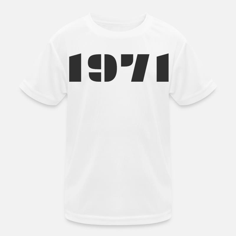 1971 T-shirt sport Enfant