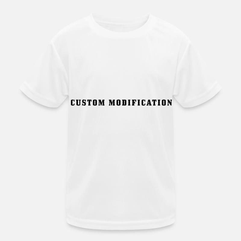 Custom Modification Kinder Funktions-T-Shirt