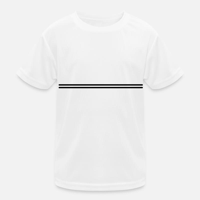 Double stroke Kids Functional T-Shirt
