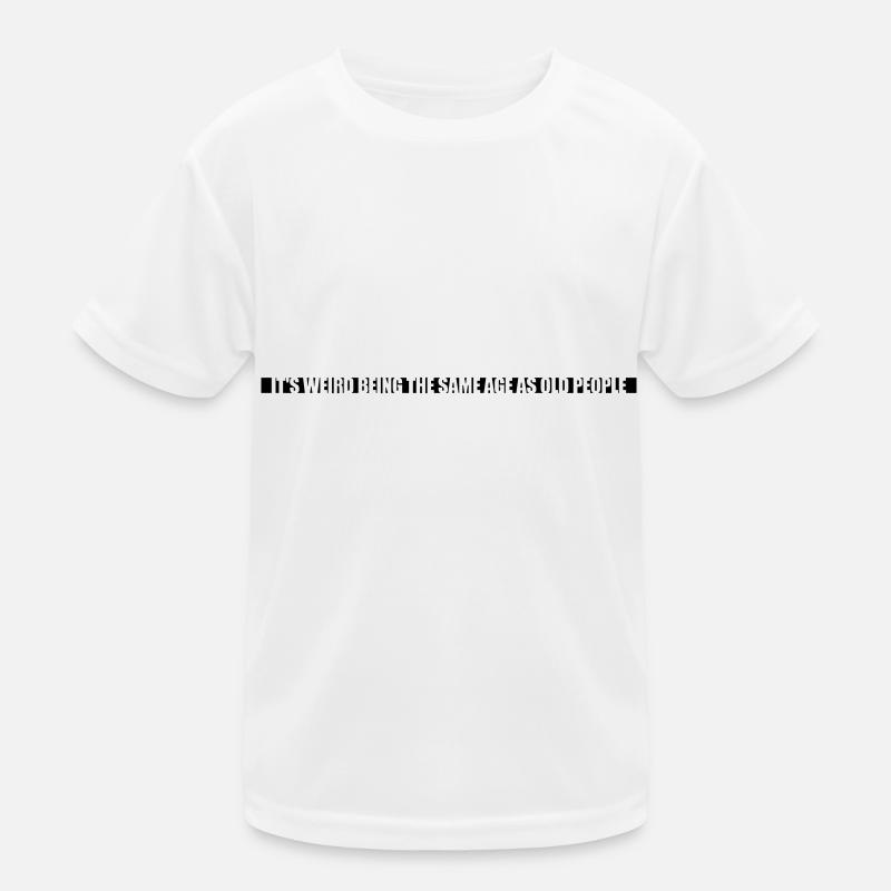 being old people age Kinder Funktions-T-Shirt