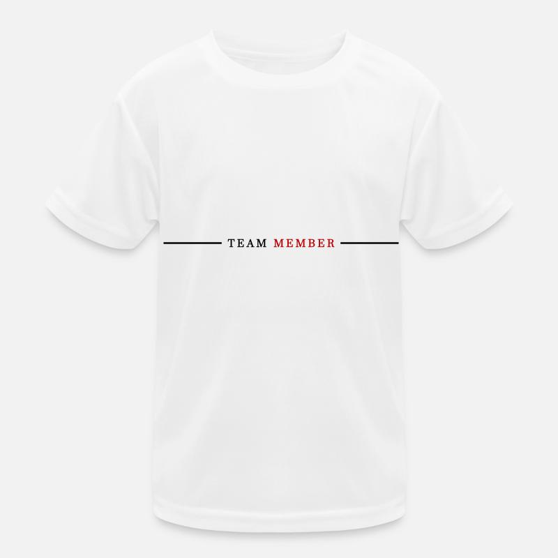 Team Mitglied Kinder Funktions-T-Shirt