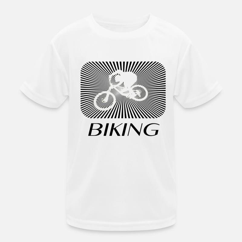 Biking Kinder Funktions-T-Shirt
