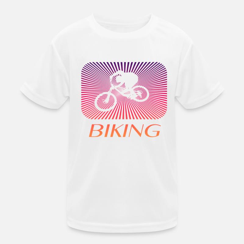 Biking Kinder Funktions-T-Shirt