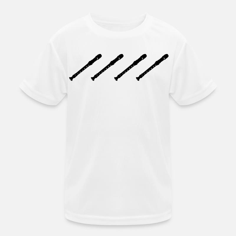 Flutes Kids Functional T-Shirt