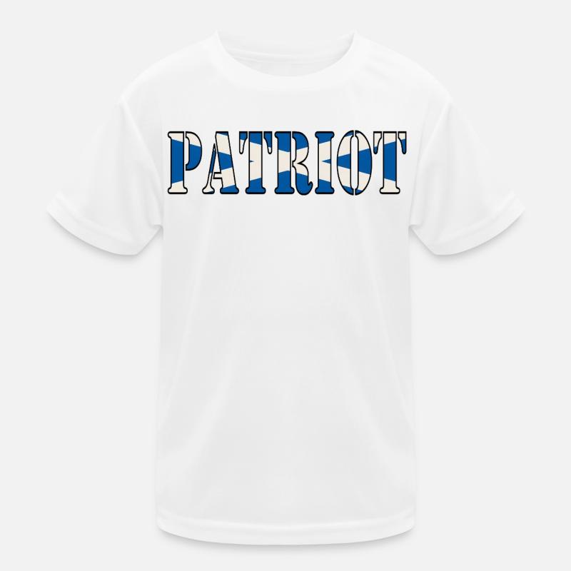 Fierté patriote écossaise T-shirt sport Enfant