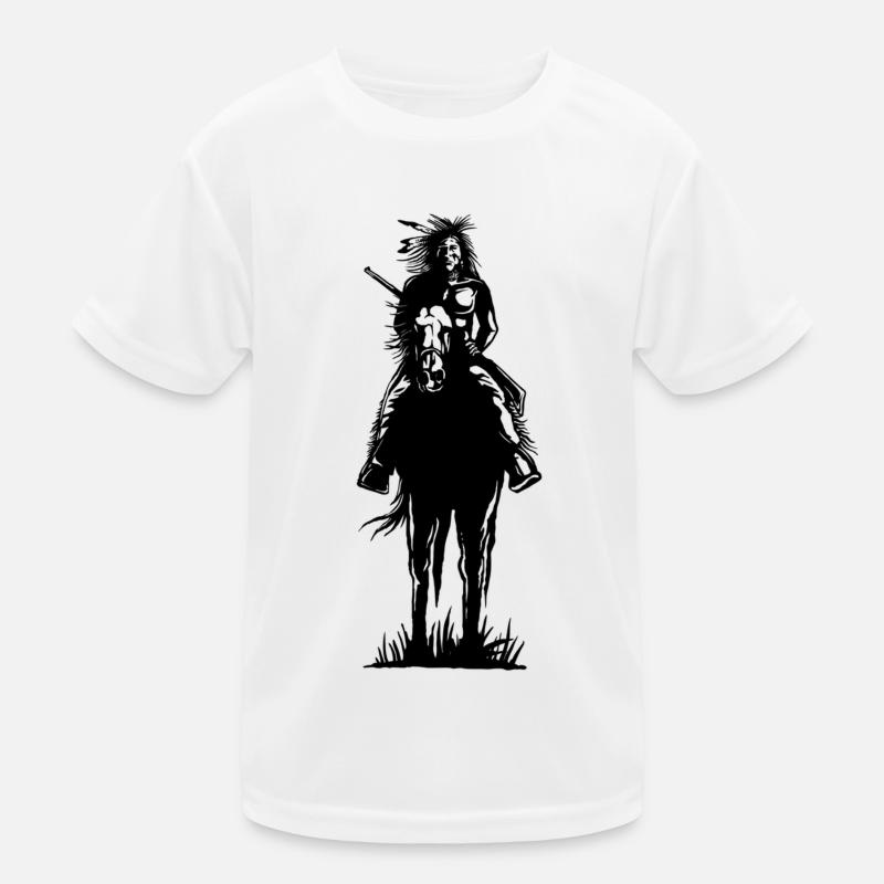 Indiens T-shirt sport Enfant