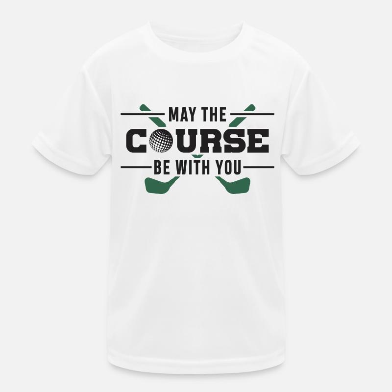 Golf Golfer Golfschläger Golfspieler Geschenk Kinder Funktions-T-Shirt