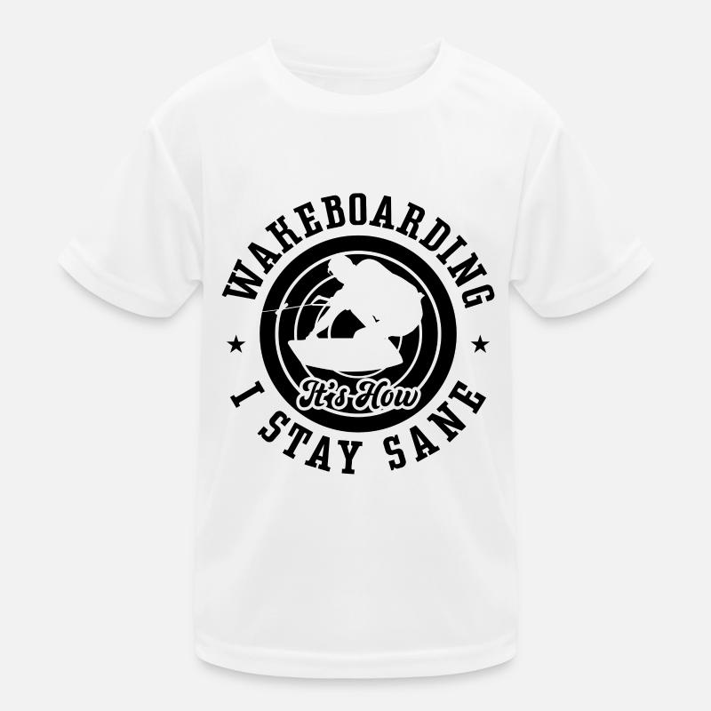 Wakeboard Wakeboarder Wakeboarding Idée Cadeau T-shirt sport Enfant