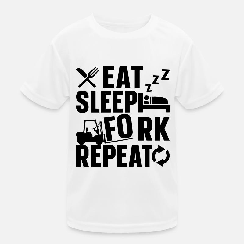 Staplerfahrer Coole Gabelstapler Geschenkidee Kinder Funktions-T-Shirt