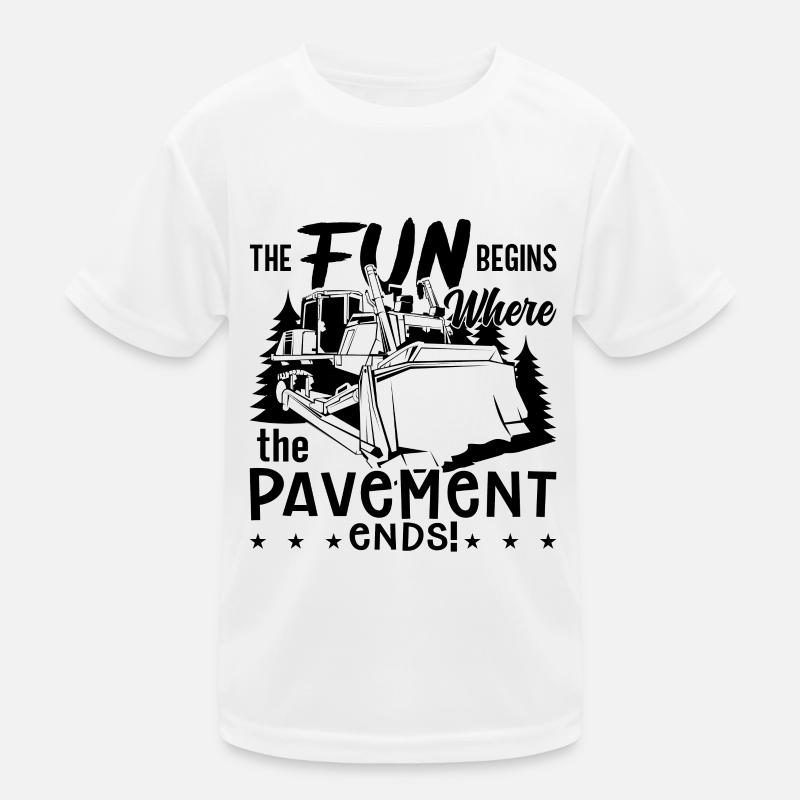 Bulldozer bulldozer bulldozer construction worker gift idea Kids Functional T-Shirt