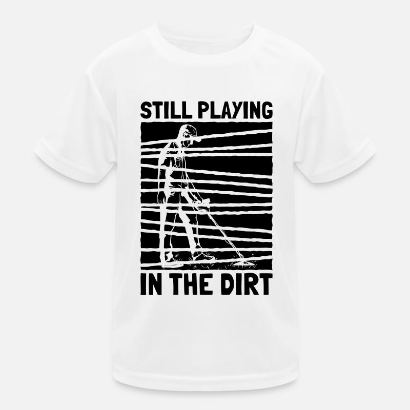 Détecteur de métaux fixes Retro Detect Dig T-shirt sport Enfant