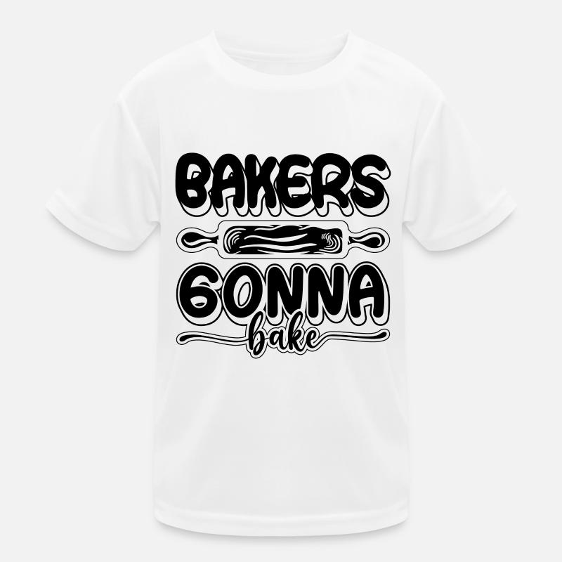 Bakers going to Bake Baking Cupcake Cake Bakery Chef Kids Functional T-Shirt