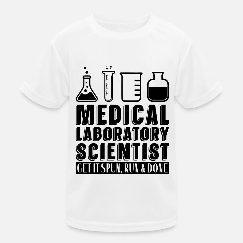 Technicien de laboratoire Chimie Profession Idée cadeau T-shirt sport Enfant
