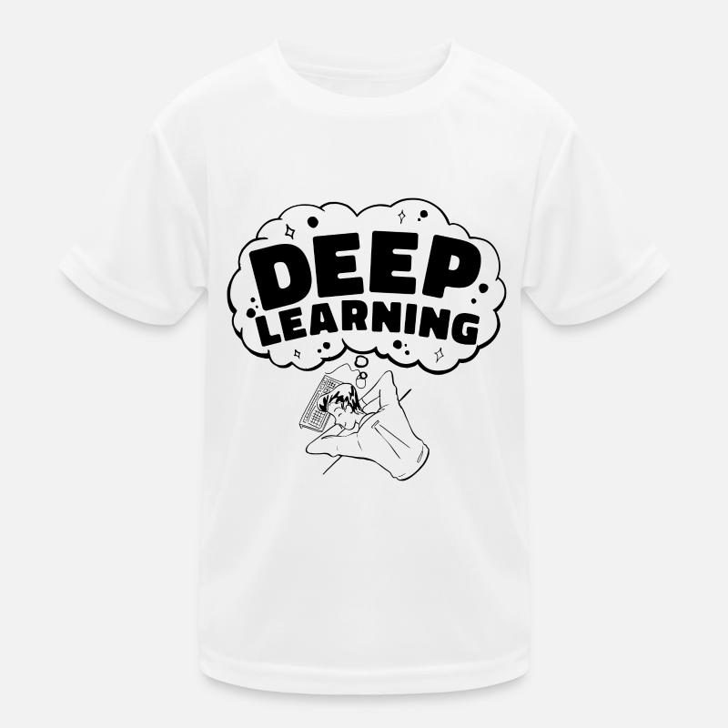 Apprentissage profond Technologie informatique Robotique T-shirt sport Enfant