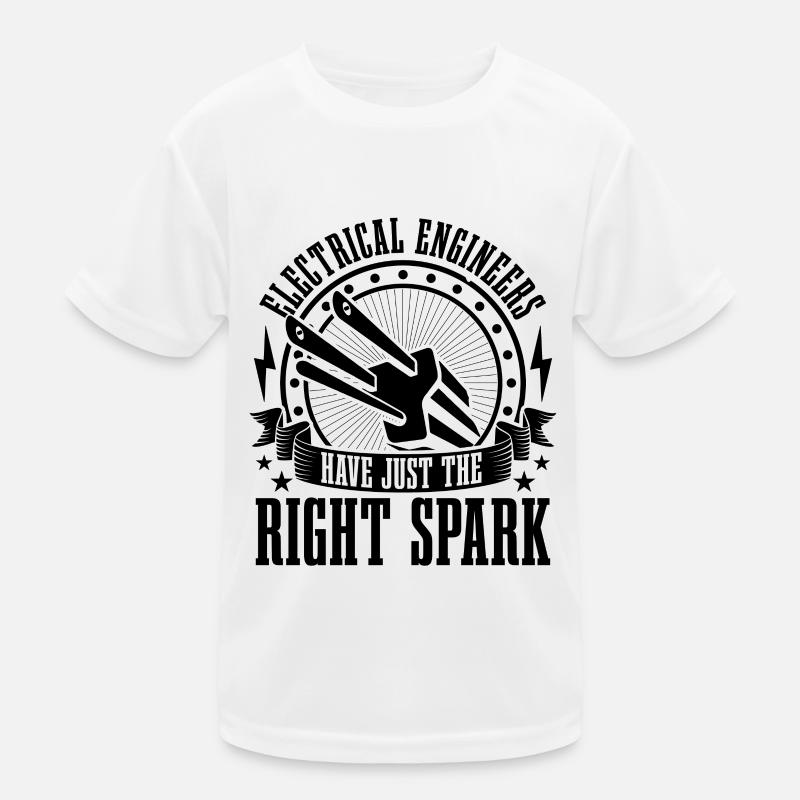 Electrical Engineers Have Just The Right Lineman Kids Functional T-Shirt