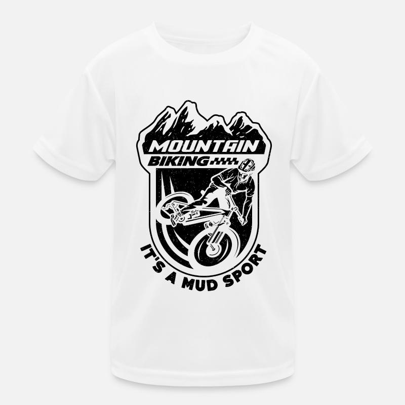 VTT C’est un cycliste de boue VTT T-shirt sport Enfant