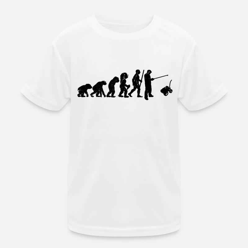RC Car Evolution Retro Radio Controlled RC Racer Kids Functional T-Shirt