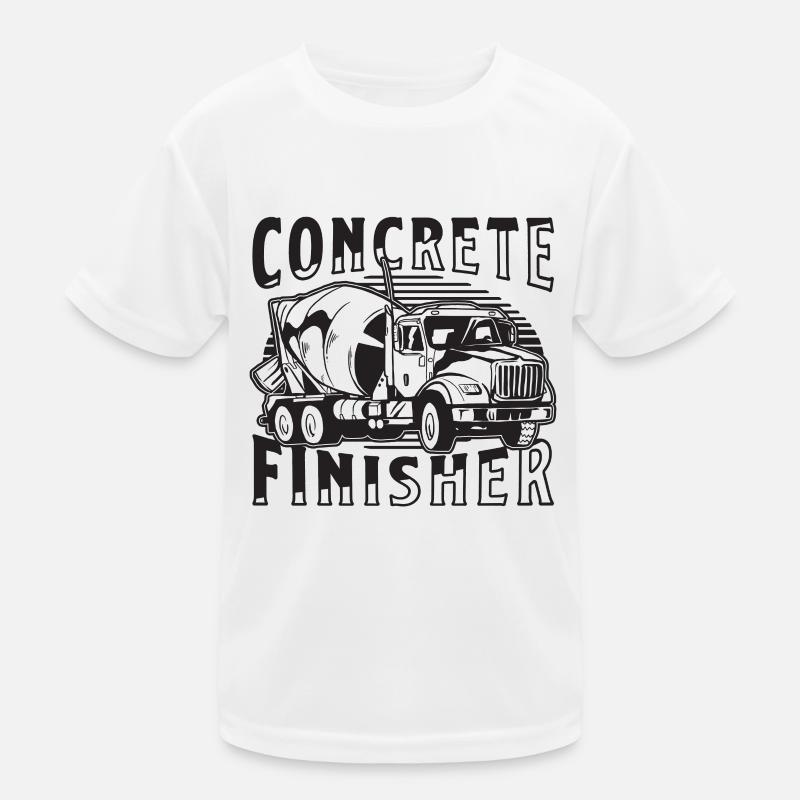 Finition de béton Construction Finitions de béton T-shirt sport Enfant