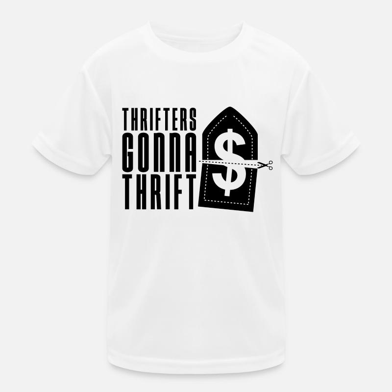 Thrifters going to Thrift Loves Second Hand Thrifter Kids Functional T-Shirt