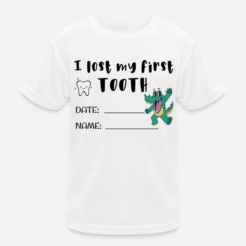 J’ai perdu le nom de mon certificat de première dent T-shirt sport Enfant