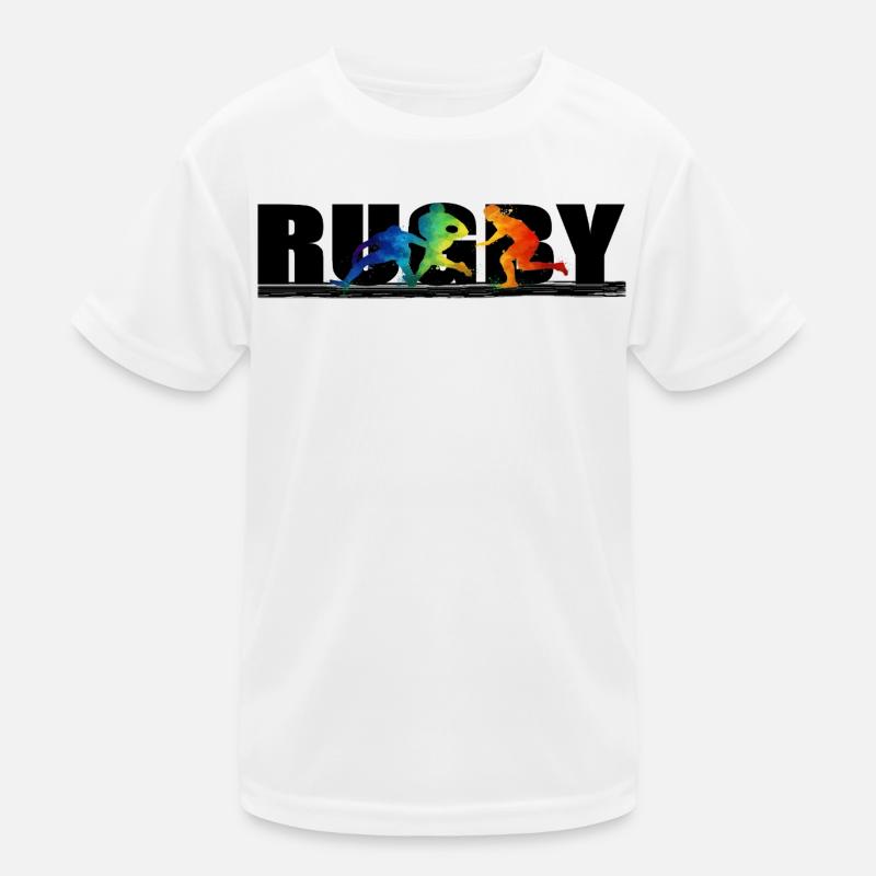 Rugby Kinder Funktions-T-Shirt