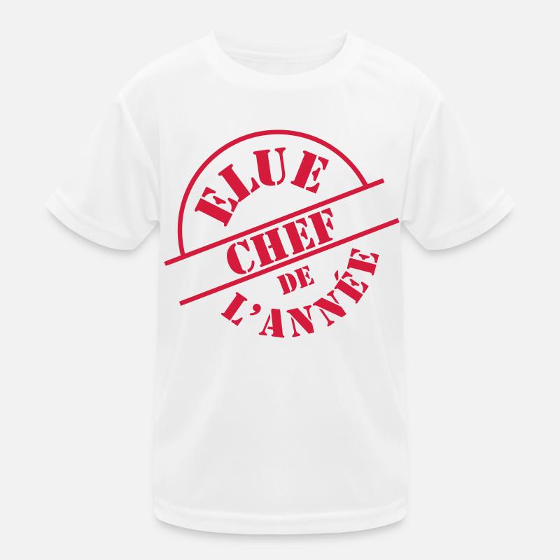 Élue Chef de l'année T-shirt sport Enfant