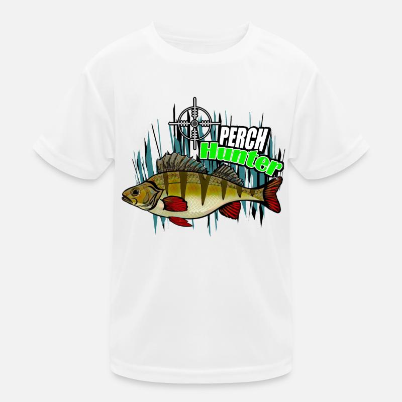 Perch hunter Kids Functional T-Shirt