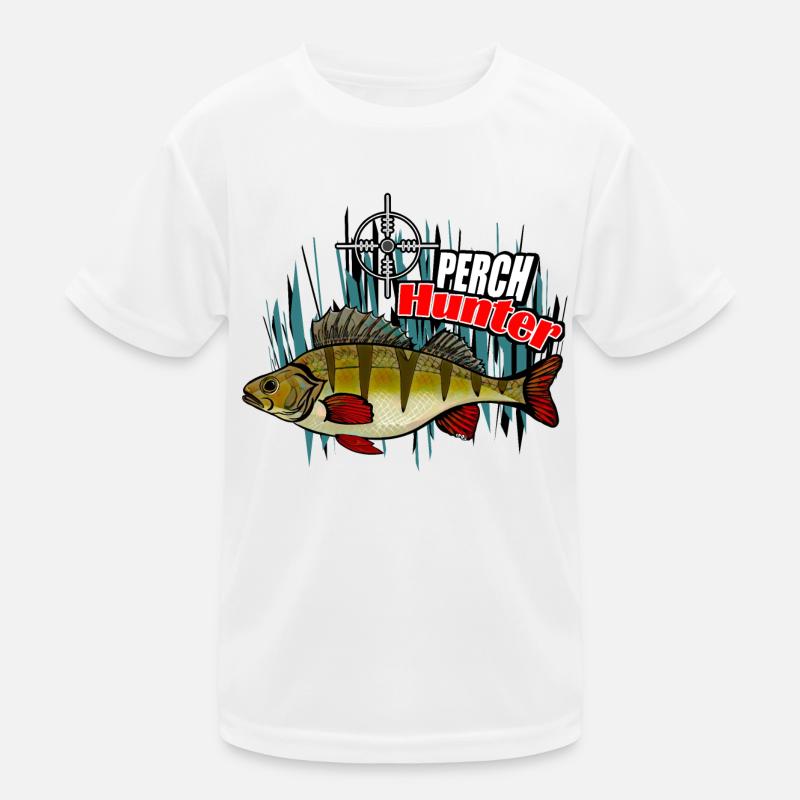 Perch hunter Kids Functional T-Shirt