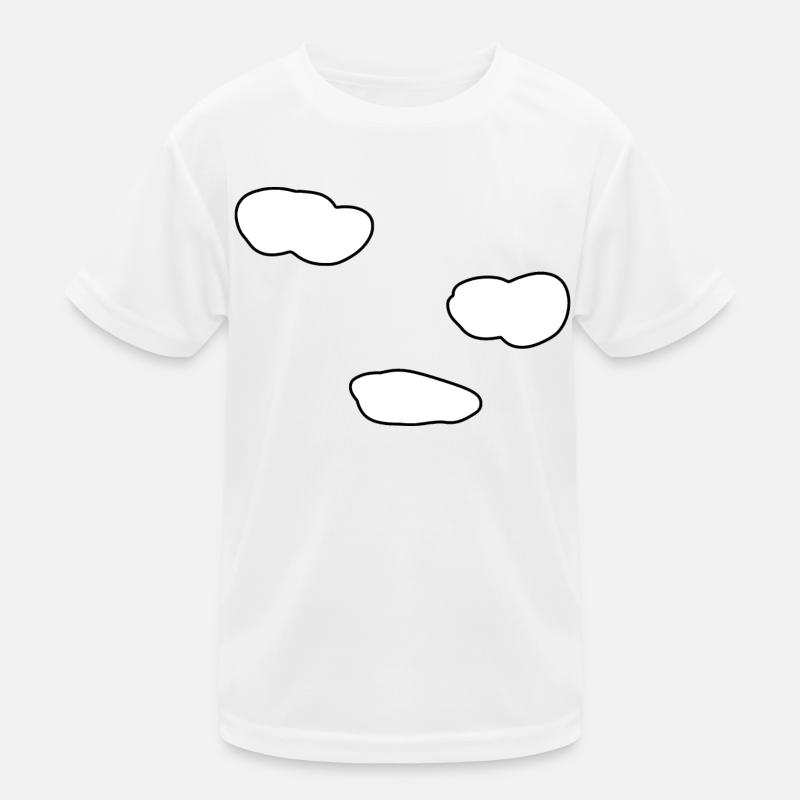 clouds sky Kids Functional T-Shirt