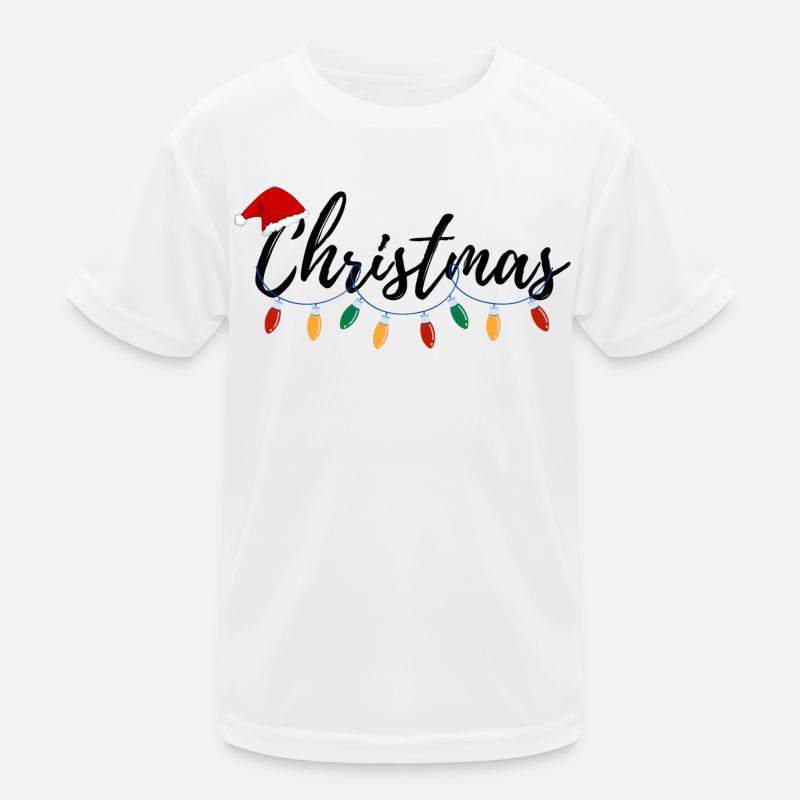 Weihnachtsgeschenk Kinder Funktions-T-Shirt