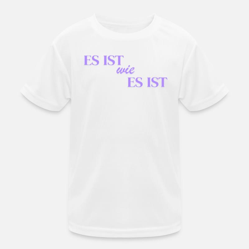 It is what it is Kids Functional T-Shirt