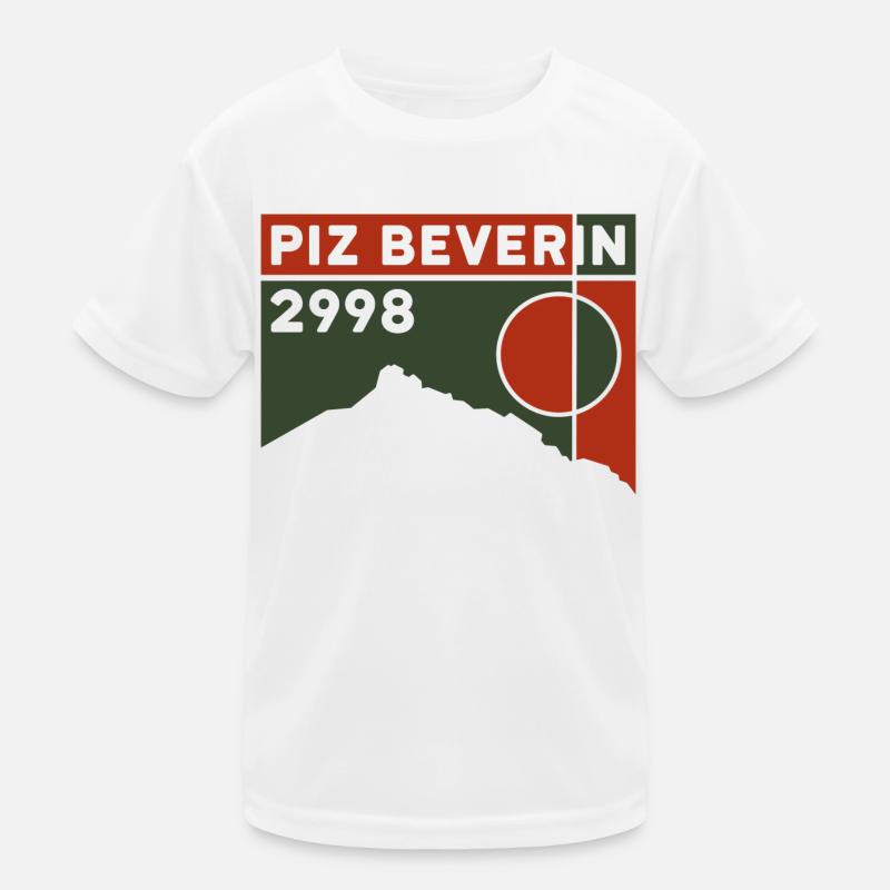 Piz Beverin Hike Glass Pass Mathon Souvenir T-shirt sport Enfant
