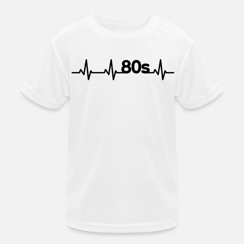 80s pulse rate Kids Functional T-Shirt