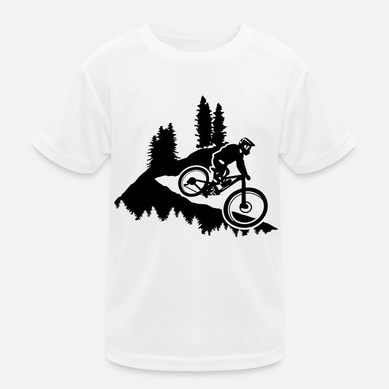 Vélo de descente, VTT, cyclisme T-shirt sport Enfant