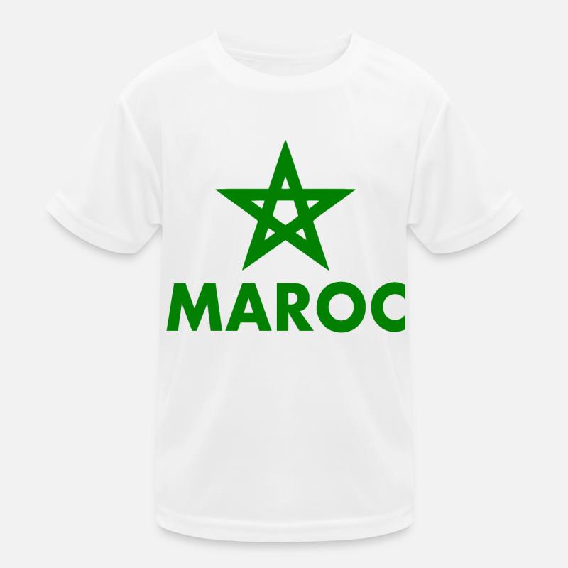 Marokko Kinder Funktions-T-Shirt