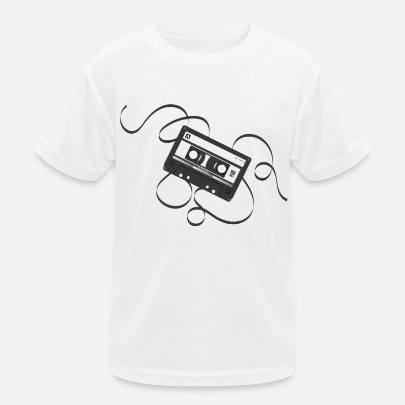 Compact Cassette Kids Functional T-Shirt
