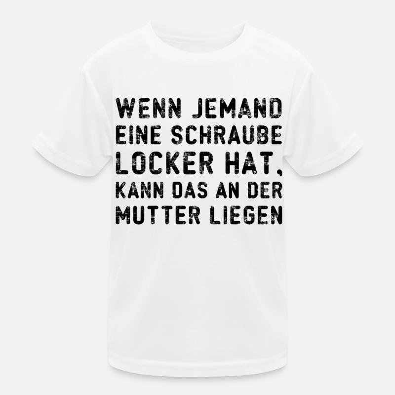 Sprüche Kinder Funktions-T-Shirt