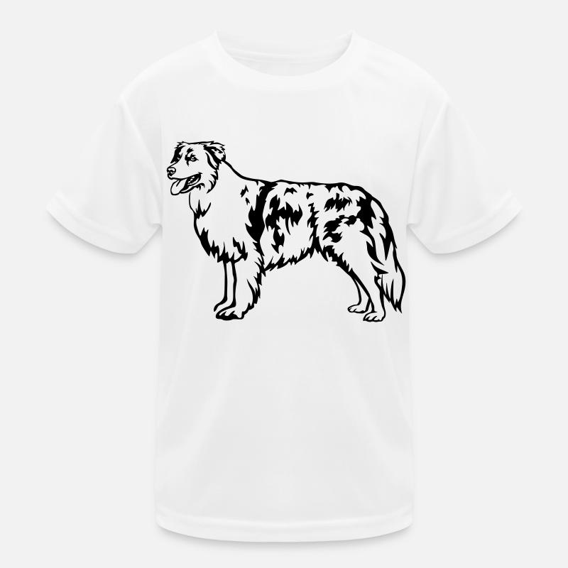 Australian Shepherd Kids Functional T-Shirt