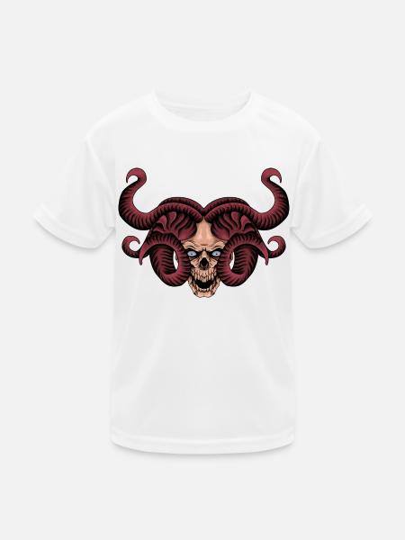 Crane Medusa - Kids Functional T-Shirt - white - Front