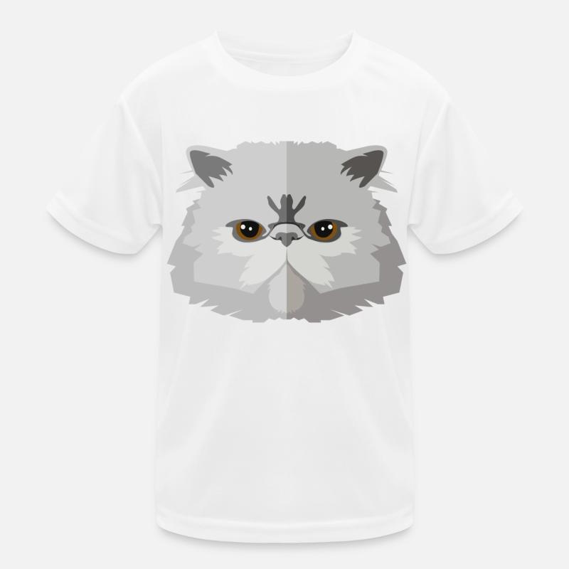 Katze Kinder Funktions-T-Shirt