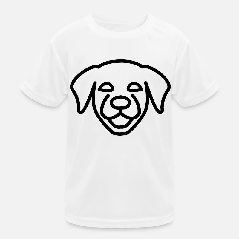 Hund Kinder Funktions-T-Shirt