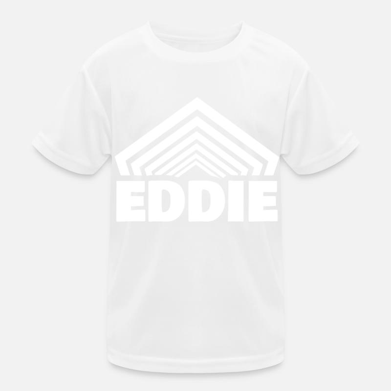 First name Eddie Kids Functional T-Shirt
