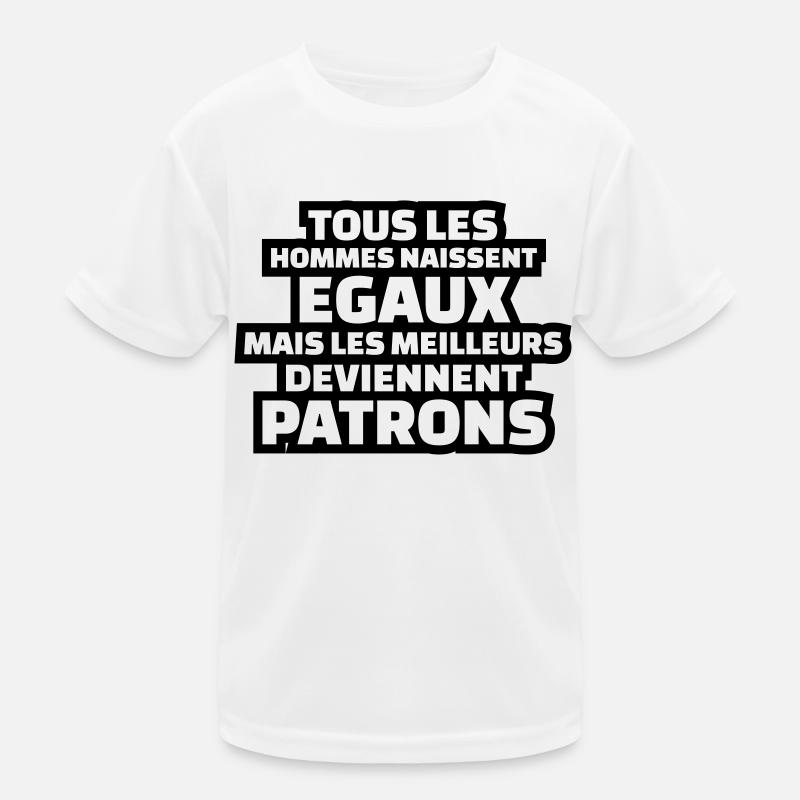 les meilleurs deviennent patrons T-shirt sport Enfant