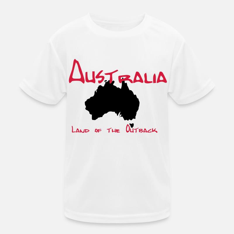 Australien Kinder Funktions-T-Shirt