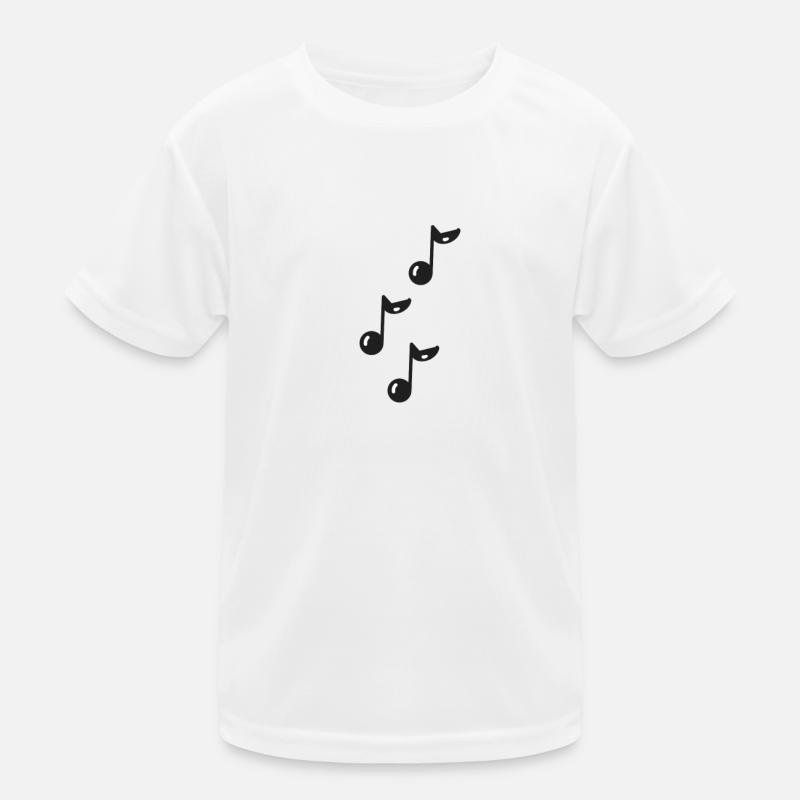 Notes de musiques T-shirt sport Enfant