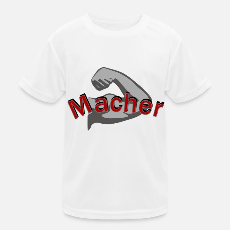 Macher -Training - Sei ein Macher - Pain and Gain Kinder Funktions-T-Shirt